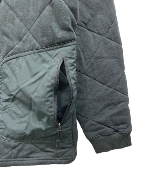 GRIP SWANY（グリップスワニー）GRIP SWANY (グリップスワニー) キルティングスウェット ブラック サイズ:XLの古着・服飾アイテム