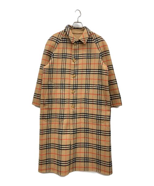 BURBERRY（バーバリー）BURBERRY (バーバリー) リバーシブルウールコート ベージュ サイズ:7AB2の古着・服飾アイテム