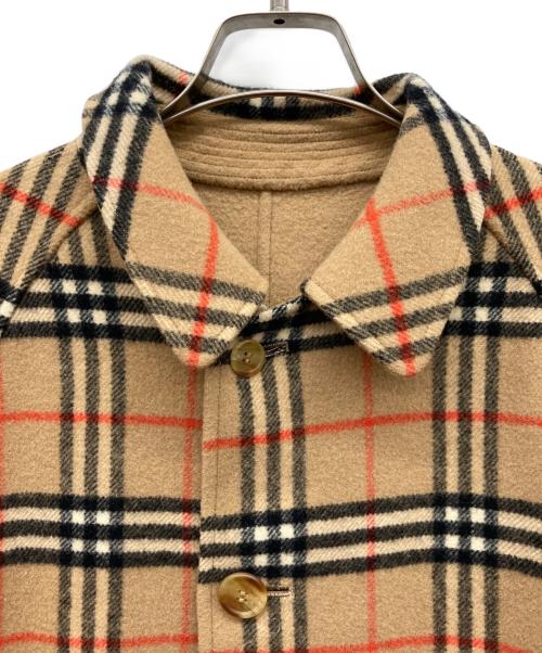 BURBERRY（バーバリー）BURBERRY (バーバリー) リバーシブルウールコート ベージュ サイズ:7AB2の古着・服飾アイテム