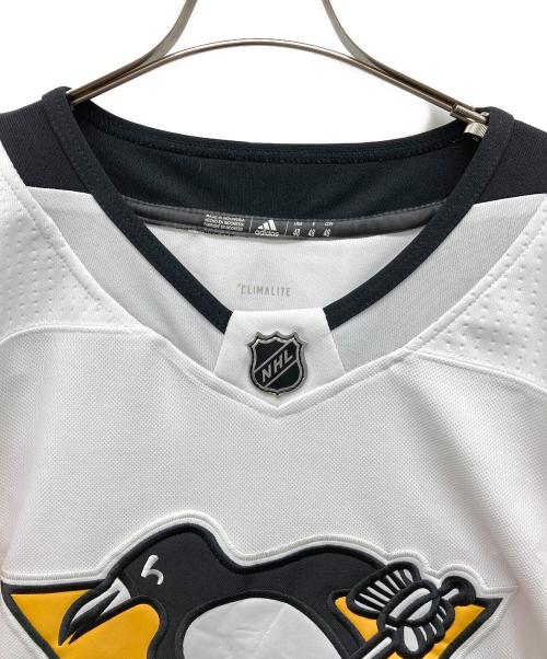 adidas（アディダス）adidas (アディダス) ゲームシャツ ホワイト サイズ:USA 48の古着・服飾アイテム