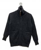 PHIGVEL MAKERSフィグベルマーカーズ）の古着「ドライバーズニット」｜ブラック