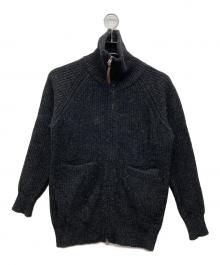 PHIGVEL MAKERS（フィグベルマーカーズ）の古着「ドライバーズニット」｜ブラック