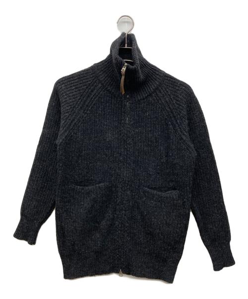 PHIGVEL MAKERS（フィグベルマーカーズ）PHIGVEL MAKERS (フィグベルマーカーズ) ドライバーズニット ブラック サイズ:2の古着・服飾アイテム