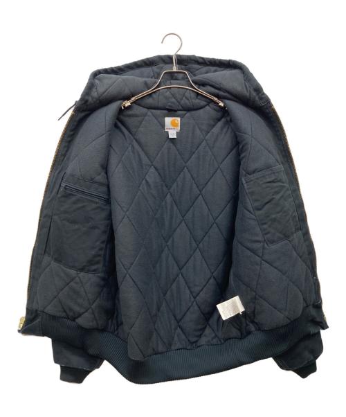 CarHartt（カーハート）CarHartt (カーハート) LOOSE FIT FIRM DUCK INSULATED FLANNEL-LINED ACTIVE JACKET ブラック サイズ:M Regularの古着・服飾アイテム