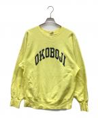 Champion REVERSE WEAVEチャンピオン リバース ウィーブ）の古着「スウェット」｜イエロー