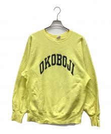 Champion REVERSE WEAVE（チャンピオン リバース ウィーブ）の古着「スウェット」｜イエロー