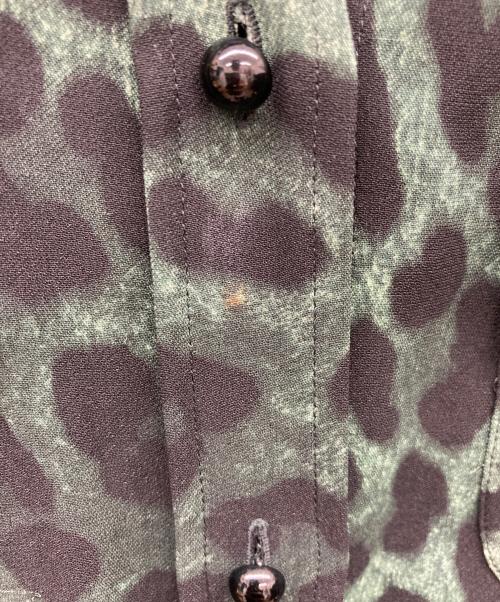 DOLCE & GABBANA（ドルチェ＆ガッバーナ）DOLCE & GABBANA (ドルチェ＆ガッバーナ) シルクシャツ グリーン サイズ:38の古着・服飾アイテム