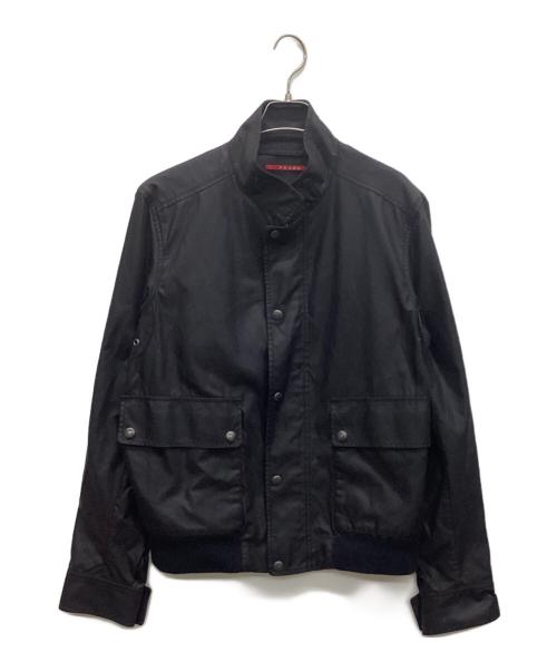 PRADA（プラダ）PRADA (プラダ) ボンテージジャケット ブラック サイズ:50の古着・服飾アイテム