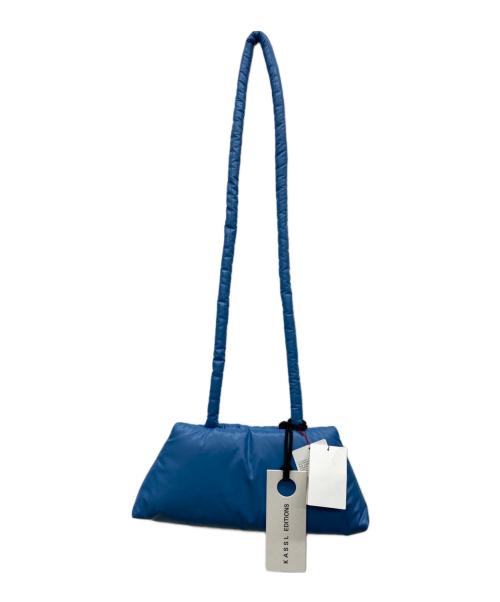 KASSL EDITION（カッスル・エディションズ）KASSL EDITION (カッスル・エディションズ) ショルダーバッグ ブルーの古着・服飾アイテム