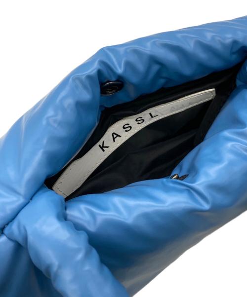 KASSL EDITION（カッスル・エディションズ）KASSL EDITION (カッスル・エディションズ) ショルダーバッグ ブルーの古着・服飾アイテム