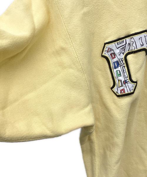 Champion REVERSE WEAVE（チャンピオン リバース ウィーブ）Champion REVERSE WEAVE (チャンピオン リバース ウィーブ) スウェット イエロー サイズ:X-LARGEの古着・服飾アイテム