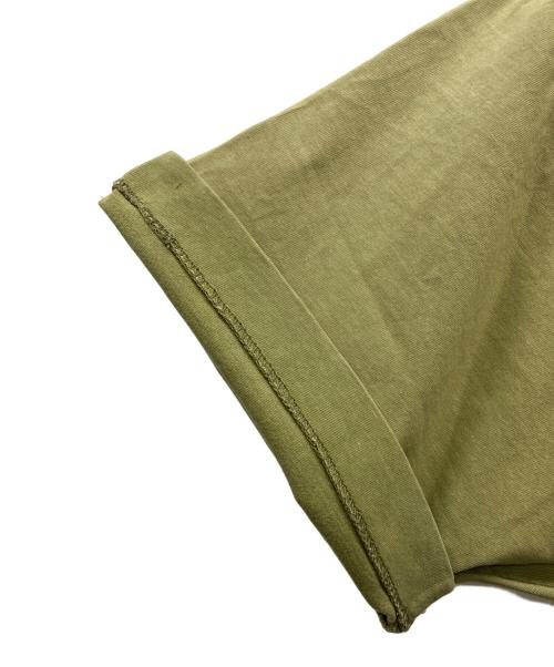 stussy（ステューシー）stussy (ステューシー) PEACE AND PROSPERITY カーキ サイズ:Lの古着・服飾アイテム