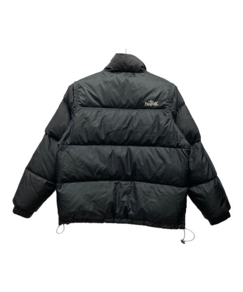 PHATRNK（ファットランク）PHATRNK (ファットランク) 2WAYダウンジャケット ブラック サイズ:Mの古着・服飾アイテム