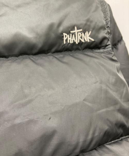 PHATRNK（ファットランク）PHATRNK (ファットランク) 2WAYダウンジャケット ブラック サイズ:Mの古着・服飾アイテム