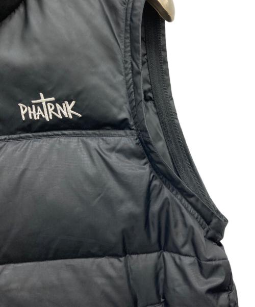 PHATRNK（ファットランク）PHATRNK (ファットランク) 2WAYダウンジャケット ブラック サイズ:Mの古着・服飾アイテム