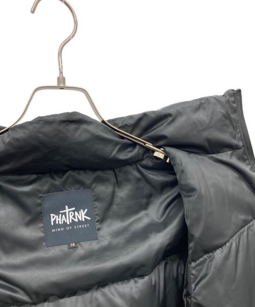PHATRNK（ファットランク）PHATRNK (ファットランク) 2WAYダウンジャケット ブラック サイズ:Mの古着・服飾アイテム