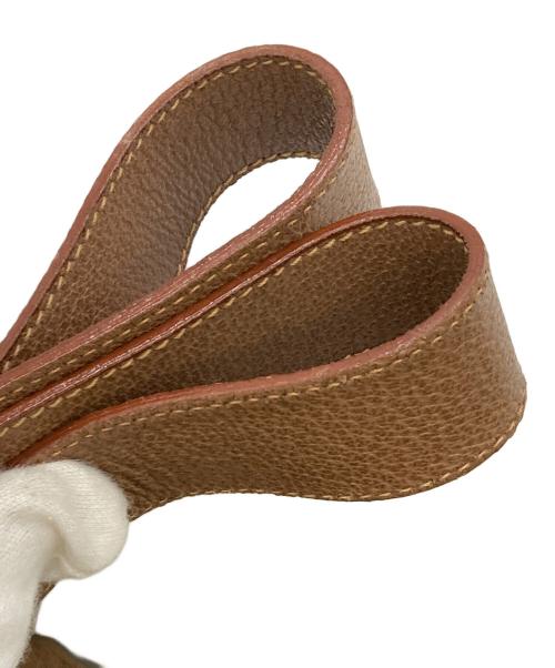 GUCCI（グッチ）GUCCI (グッチ) フラップスエードミニリュック ブラウンの古着・服飾アイテム