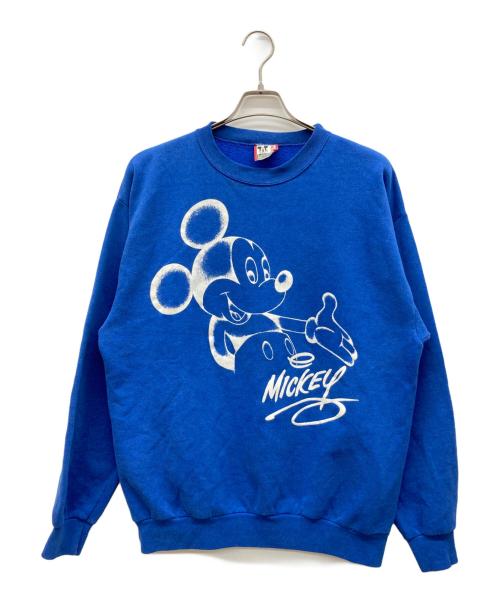 DISNEY（ディズニー）Disney (ディズニー) スウェット ブルー サイズ:X-LARGEの古着・服飾アイテム