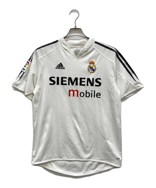 adidas（アディダス）adidas (アディダス) ゲームシャツ ホワイト サイズ:J 170の古着・服飾アイテム