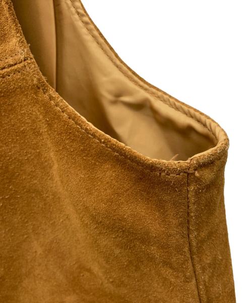 Schott（ショット）Schott (ショット) スウェードベスト ブラウン サイズ:Ｌの古着・服飾アイテム