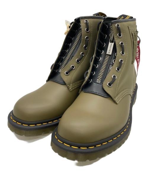 Dr.Martens（ドクターマーチン）Dr.Martens (ドクターマーチン) ALPHA (アルファ) 1460 BEN オリーブ サイズ:EU45の古着・服飾アイテム