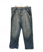 pellepelleペレペレ）の古着「オーバーサイズデニムパンツ」｜インディゴ