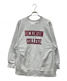 Champion REVERSE WEAVE（チャンピオン リバース ウィーブ）の古着「カレッジロゴスウェット」｜グレー