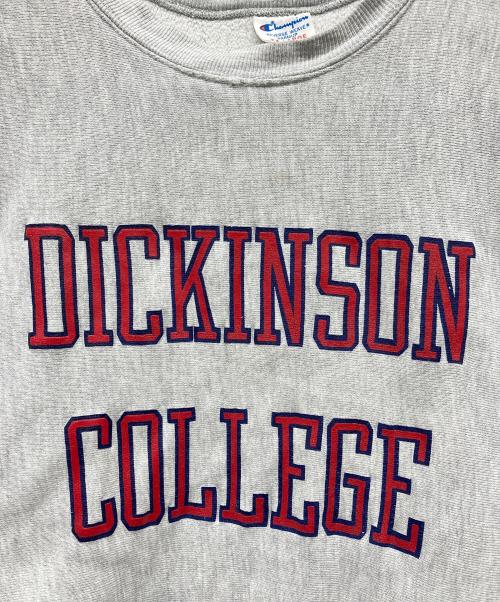 Champion REVERSE WEAVE（チャンピオン リバース ウィーブ）Champion REVERSE WEAVE (チャンピオン リバース ウィーブ) カレッジロゴスウェット グレー サイズ:XX-LARGEの古着・服飾アイテム