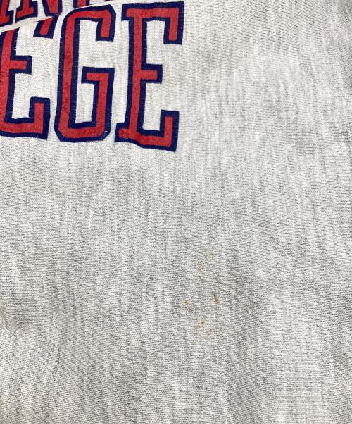 Champion REVERSE WEAVE（チャンピオン リバース ウィーブ）Champion REVERSE WEAVE (チャンピオン リバース ウィーブ) カレッジロゴスウェット グレー サイズ:XX-LARGEの古着・服飾アイテム