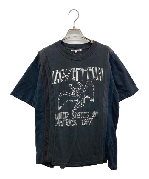 Rebuild by Needles（リビルドバイニードルス）Rebuild by Needles (リビルドバイニードルス) リビルドTシャツ ブラック サイズ:Mの古着・服飾アイテム