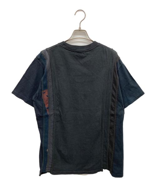 Rebuild by Needles（リビルドバイニードルス）Rebuild by Needles (リビルドバイニードルス) リビルドTシャツ ブラック サイズ:Mの古着・服飾アイテム