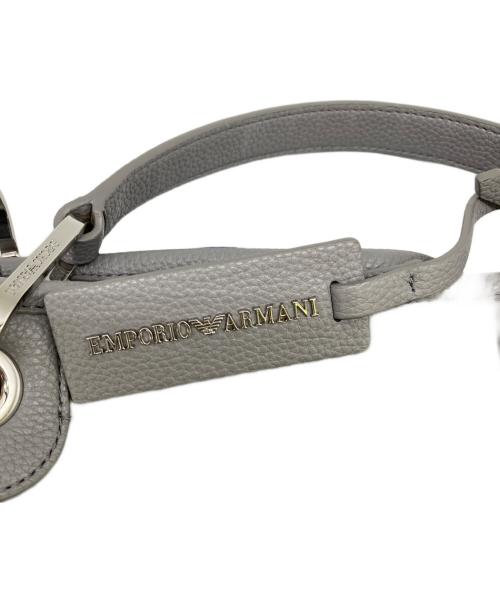 EMPORIO ARMANI（エンポリオ アルマーニ）EMPORIO ARMANI (エンポリオアルマーニ) 2WAYショルダーバッグ グレーの古着・服飾アイテム