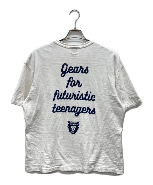 HUMAN MADE（ヒューマンメイド）HUMAN MADE (ヒューマンメイド) 半袖カットソー アイボリー サイズ:XLの古着・服飾アイテム