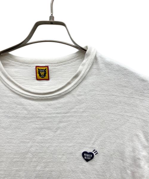 HUMAN MADE（ヒューマンメイド）HUMAN MADE (ヒューマンメイド) 半袖カットソー アイボリー サイズ:XLの古着・服飾アイテム