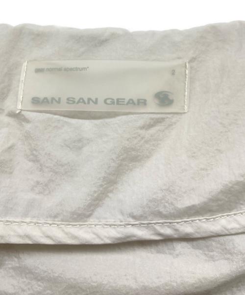 san san gear（サンサンギア）SAN SAN GEAR (サンサンギア) ZIPPER MESH JACKET オリーブ サイズ:2の古着・服飾アイテム