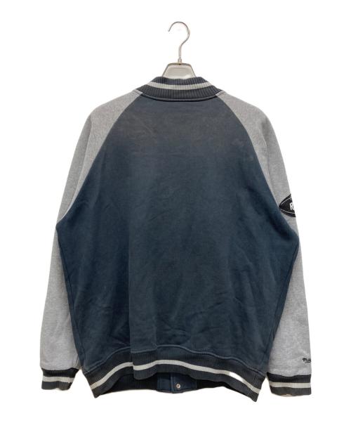 MITCHELL & NESS（ミッチェルアンドネス）MITCHELL & NESS (ミッチェルアンドネス) スタジャン ネイビー サイズ:2XLの古着・服飾アイテム