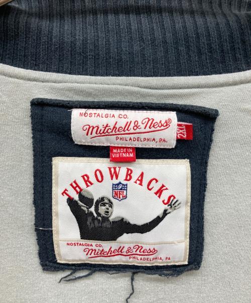 MITCHELL & NESS（ミッチェルアンドネス）MITCHELL & NESS (ミッチェルアンドネス) スタジャン ネイビー サイズ:2XLの古着・服飾アイテム