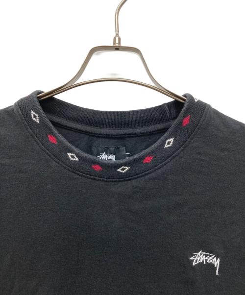 stussy（ステューシー）stussy (ステューシー) 長袖Tシャツ ブラック サイズ:XLの古着・服飾アイテム