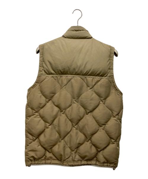 stussy（ステューシー）stussy (ステューシー) ダウンベスト ベージュ サイズ:Mの古着・服飾アイテム