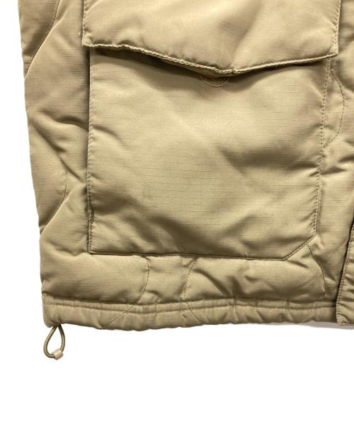 stussy（ステューシー）stussy (ステューシー) ダウンベスト ベージュ サイズ:Mの古着・服飾アイテム