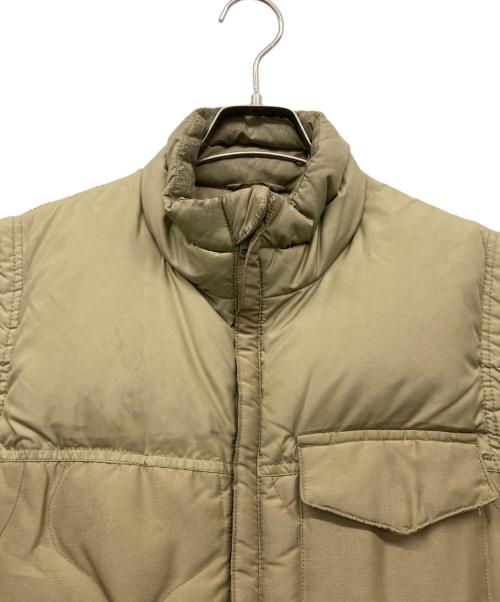 stussy（ステューシー）stussy (ステューシー) ダウンベスト ベージュ サイズ:Mの古着・服飾アイテム