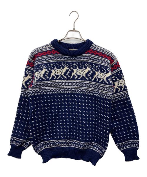 L.L.Bean（エルエルビーン）L.L.Bean (エルエルビーン) ノルディックセーター ネイビー サイズ:不明の古着・服飾アイテム