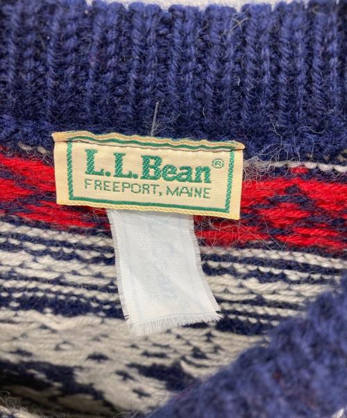L.L.Bean（エルエルビーン）L.L.Bean (エルエルビーン) ノルディックセーター ネイビー サイズ:不明の古着・服飾アイテム