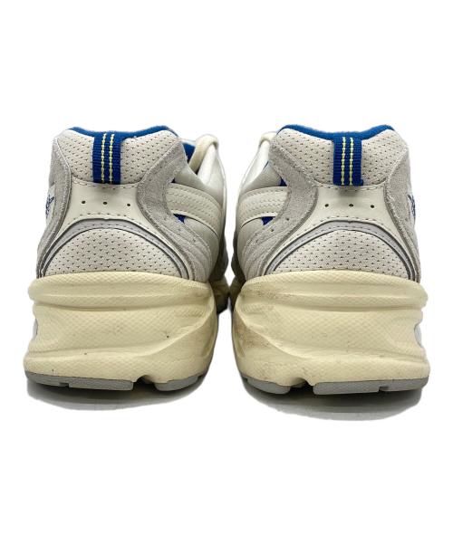 NEW BALANCE（ニューバランス）NEW BALANCE (ニューバランス) スニーカー ベージュ×ネイビー サイズ:9 USの古着・服飾アイテム