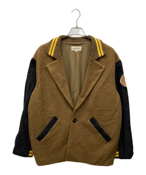 masterkey（マスターキー）masterkey (マスターキー) アルパカウールハイブリッドスタジャン マルチカラー サイズ:1の古着・服飾アイテム