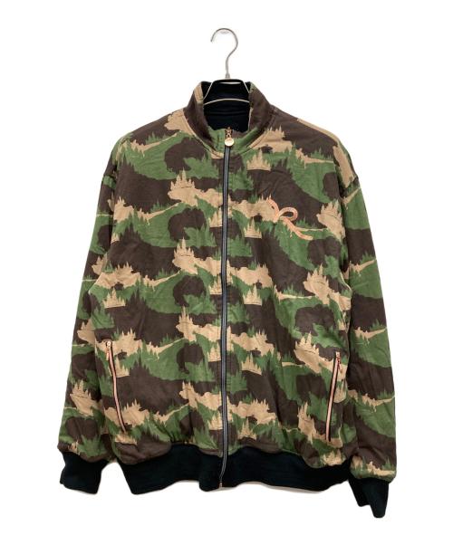 ROCA WEAR（ロカウェア）ROCA WEAR (ロカウェア) リバーシブルジャケット カーキ×ブラック サイズ:XLの古着・服飾アイテム