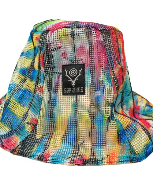 South2 West8（サウスツー ウエストエイト）south2 west8 (サウスツー ウエストエイト) Supreme (シュプリーム) メッシュハット マルチカラー サイズ:なしの古着・服飾アイテム