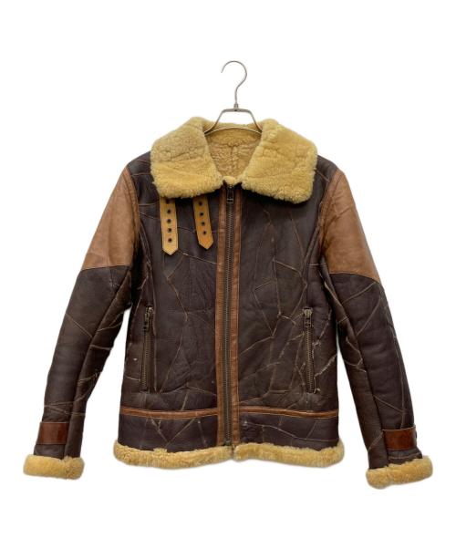 MEN'S BIGI（メンズビギ）MEN'S BIGI (メンズビギ) B3フライトジャケット ブラウン サイズ:03の古着・服飾アイテム