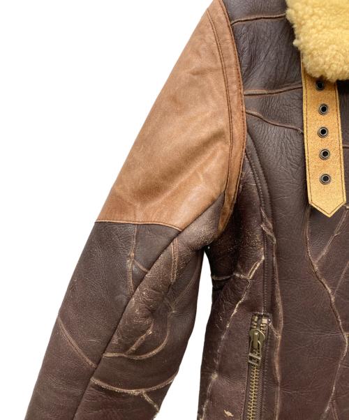 MEN'S BIGI（メンズビギ）MEN'S BIGI (メンズビギ) B3フライトジャケット ブラウン サイズ:03の古着・服飾アイテム