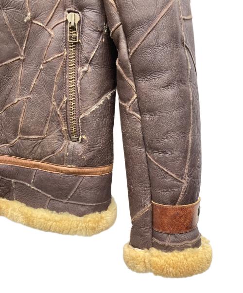 MEN'S BIGI（メンズビギ）MEN'S BIGI (メンズビギ) B3フライトジャケット ブラウン サイズ:03の古着・服飾アイテム